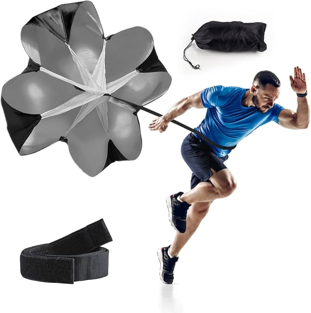 Speed training parachute